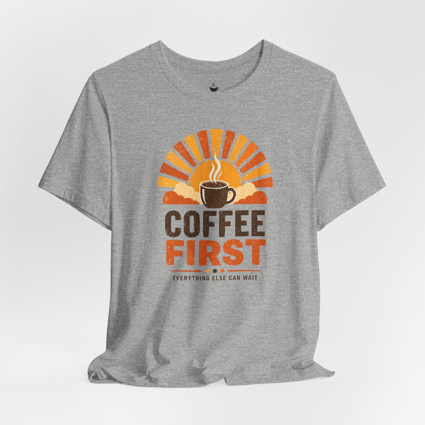 Coffee First Orange T-shirt