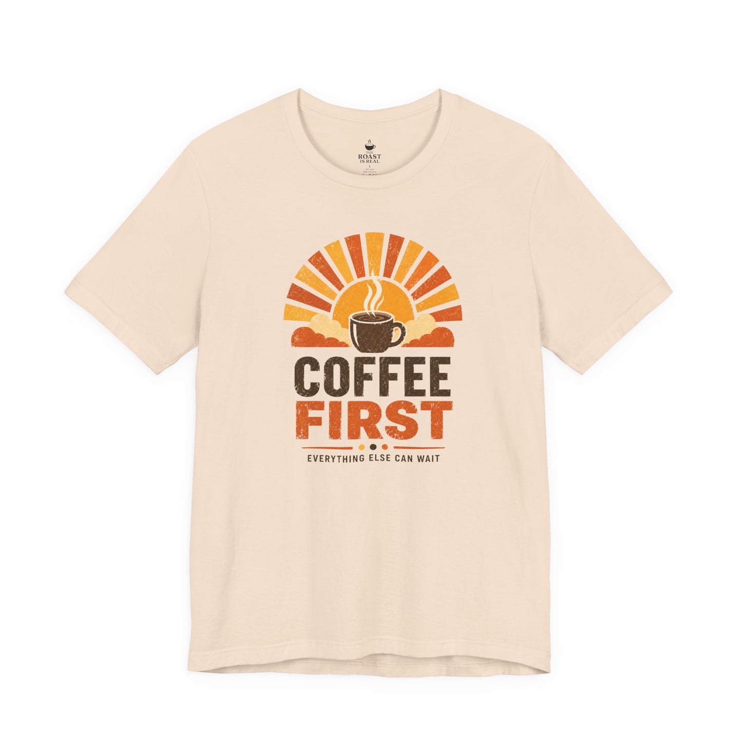 Coffee First Orange T-shirt