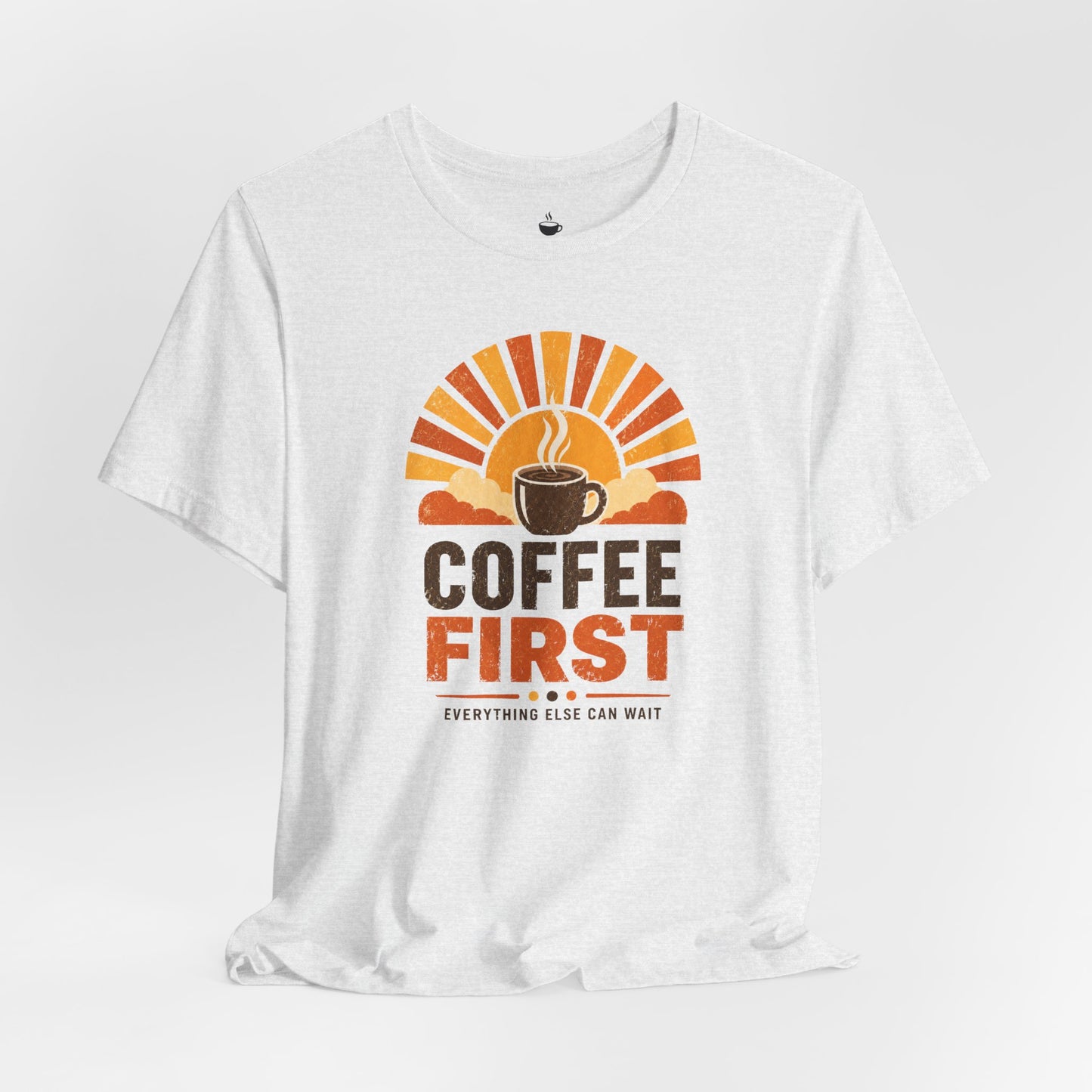 Coffee First Orange T-shirt