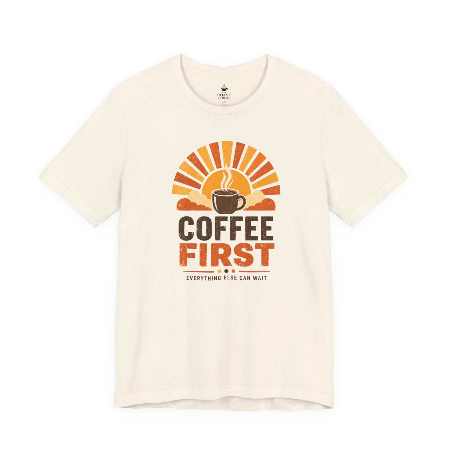 Coffee First Orange T-shirt