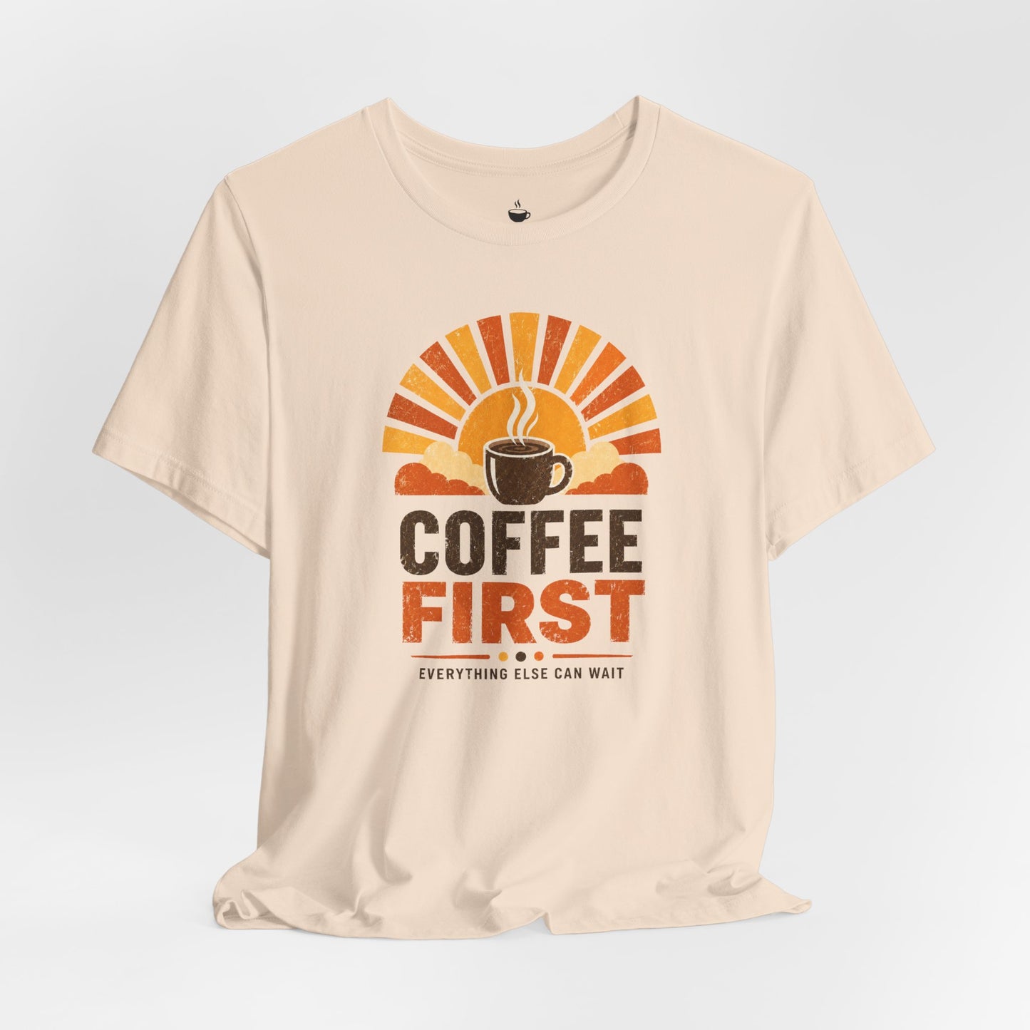 Coffee First Orange T-shirt