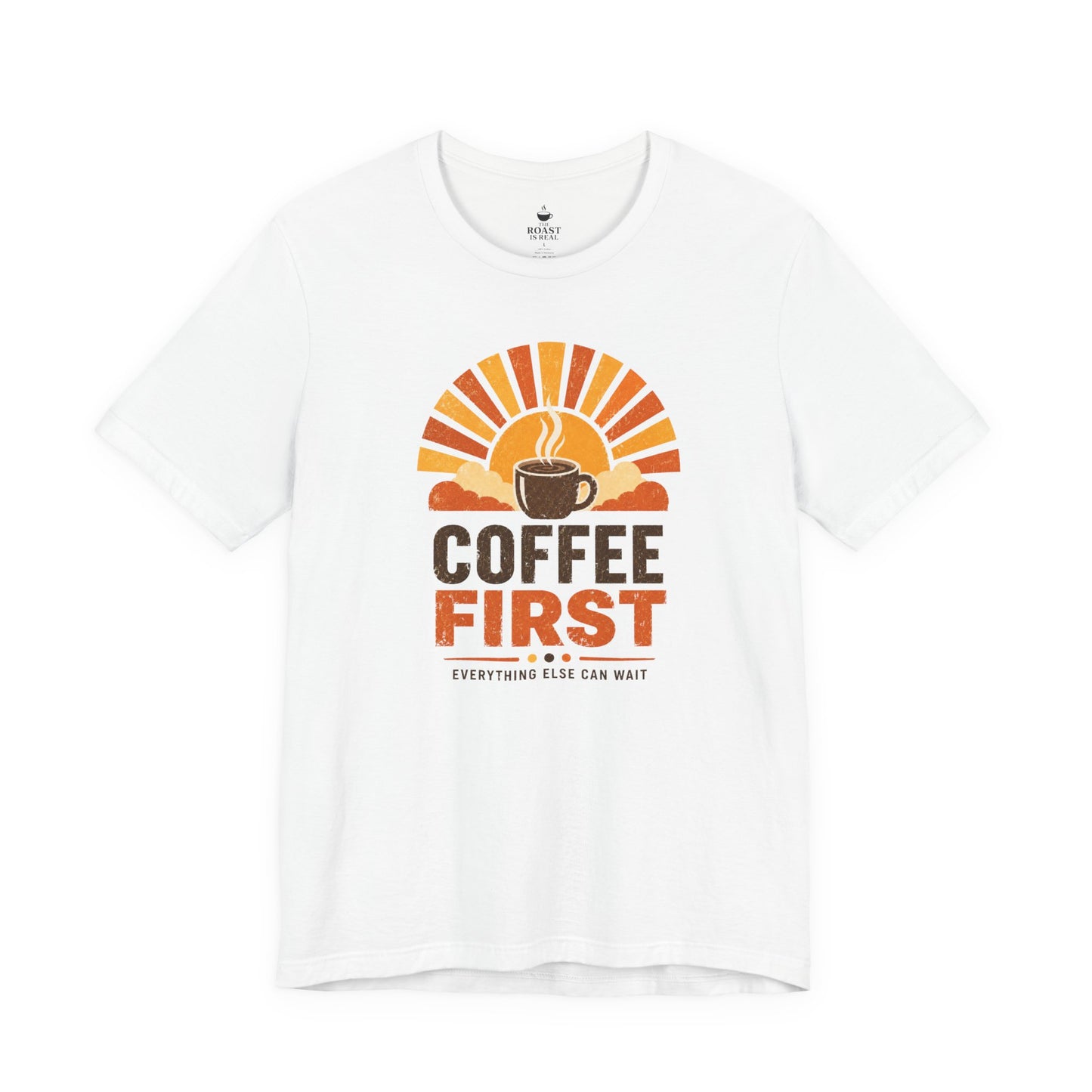 Coffee First Orange T-shirt