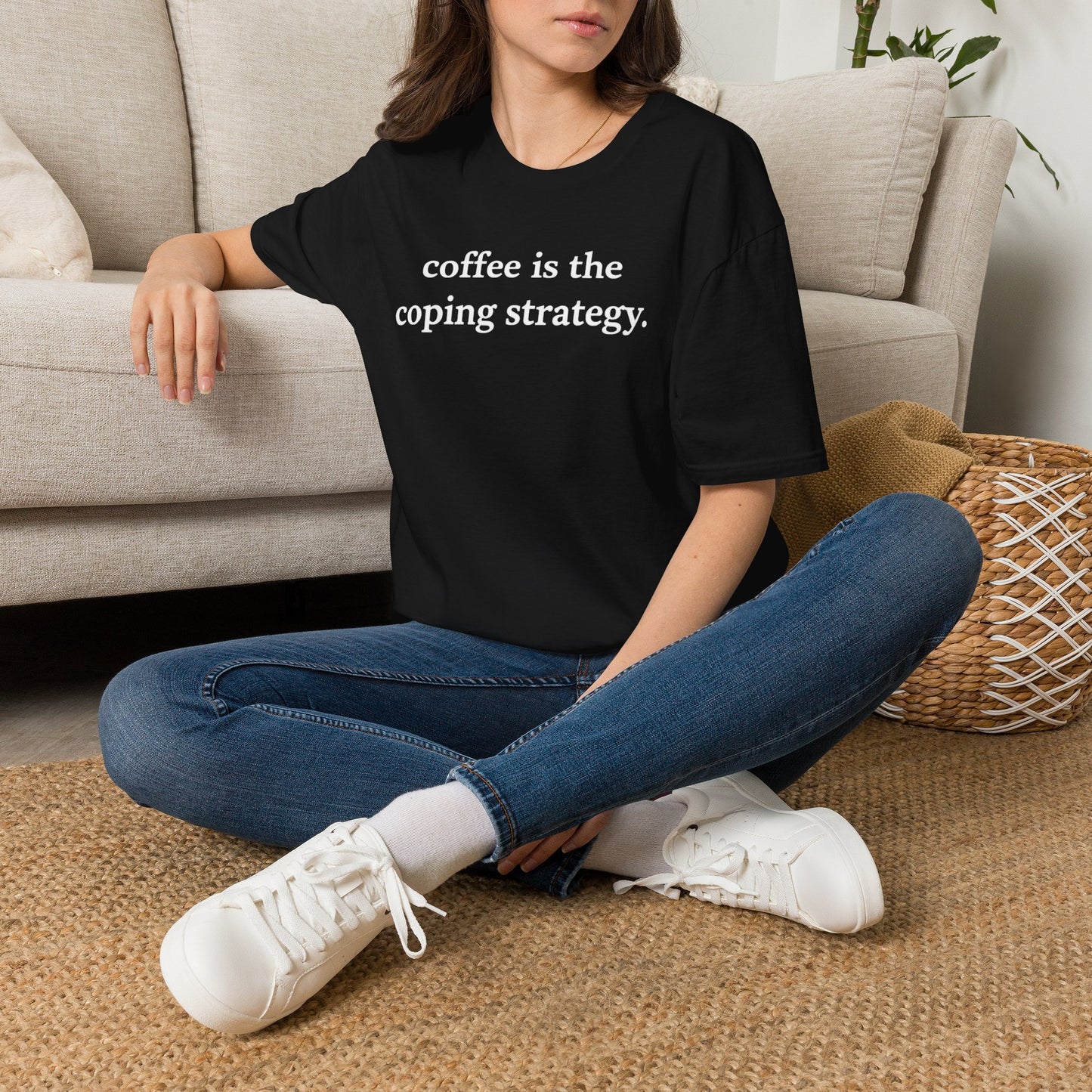 Coffee Is the Coping Strategy T shirt