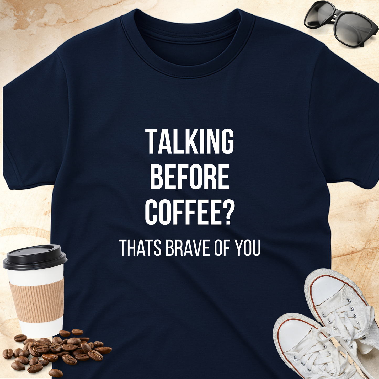 Talking Before Coffee? That's Brave of You