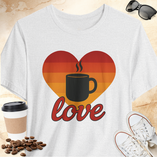 Rainbow Heart with Coffee Mug