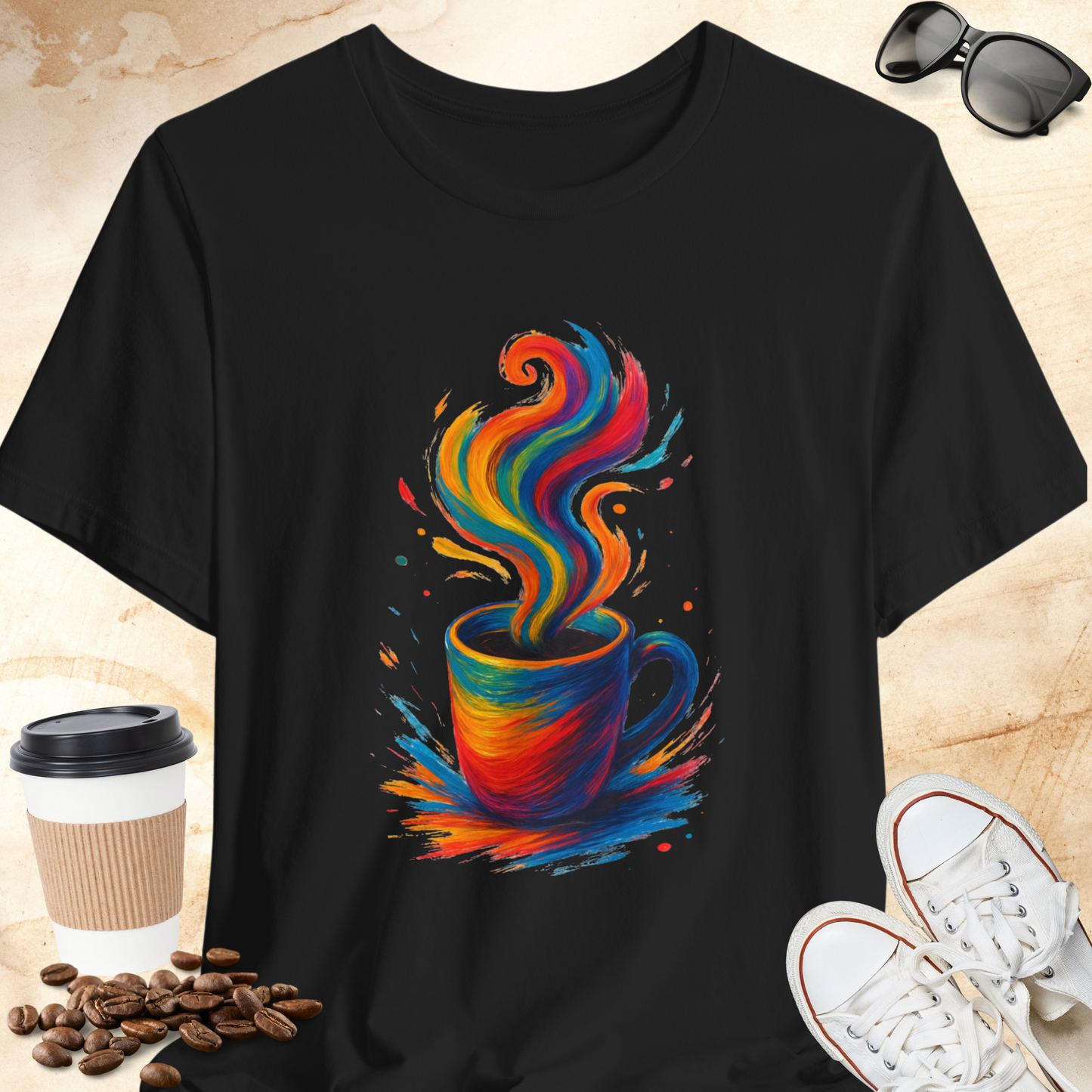 Colorful Swirl Coffee Mug