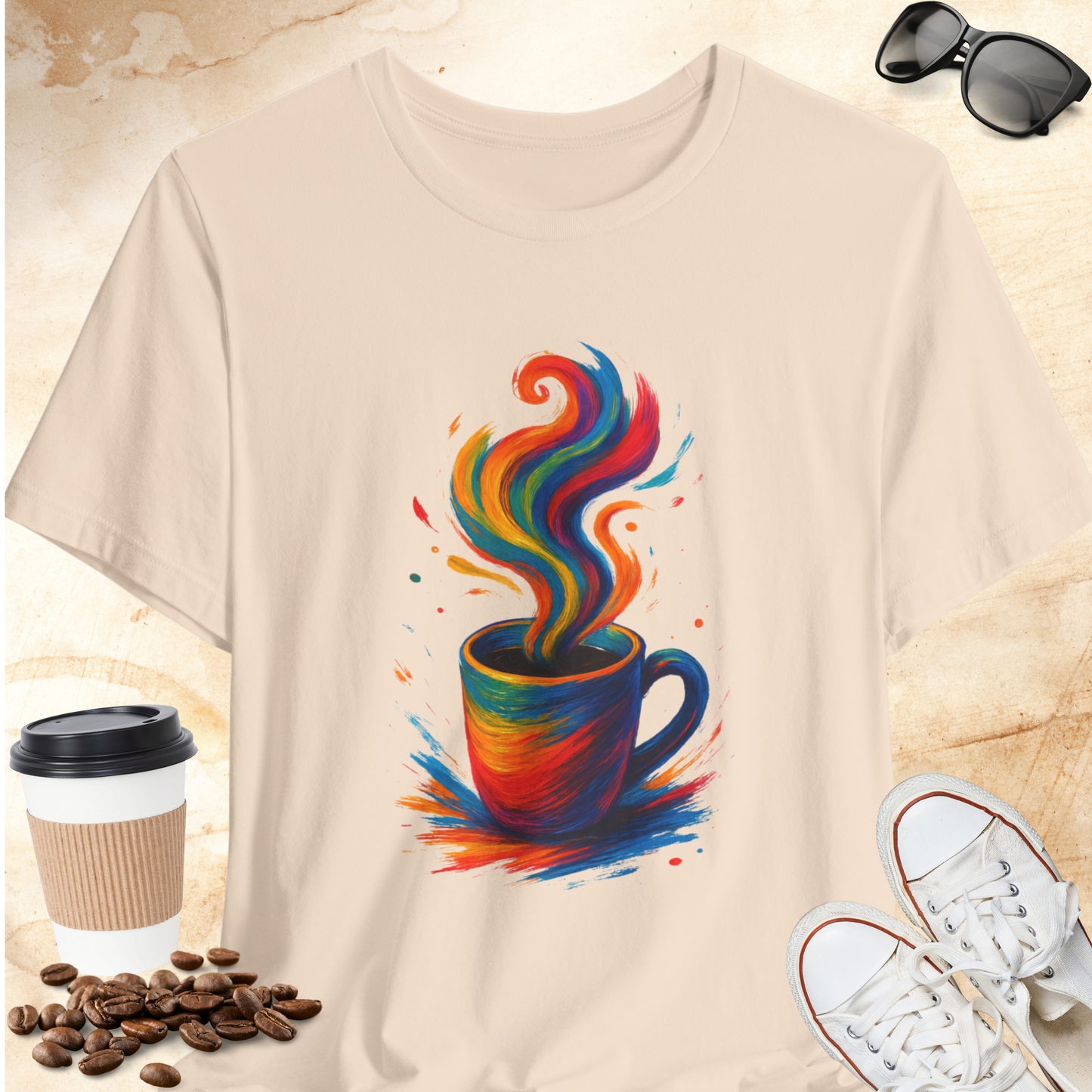 Colorful Swirl Coffee Mug