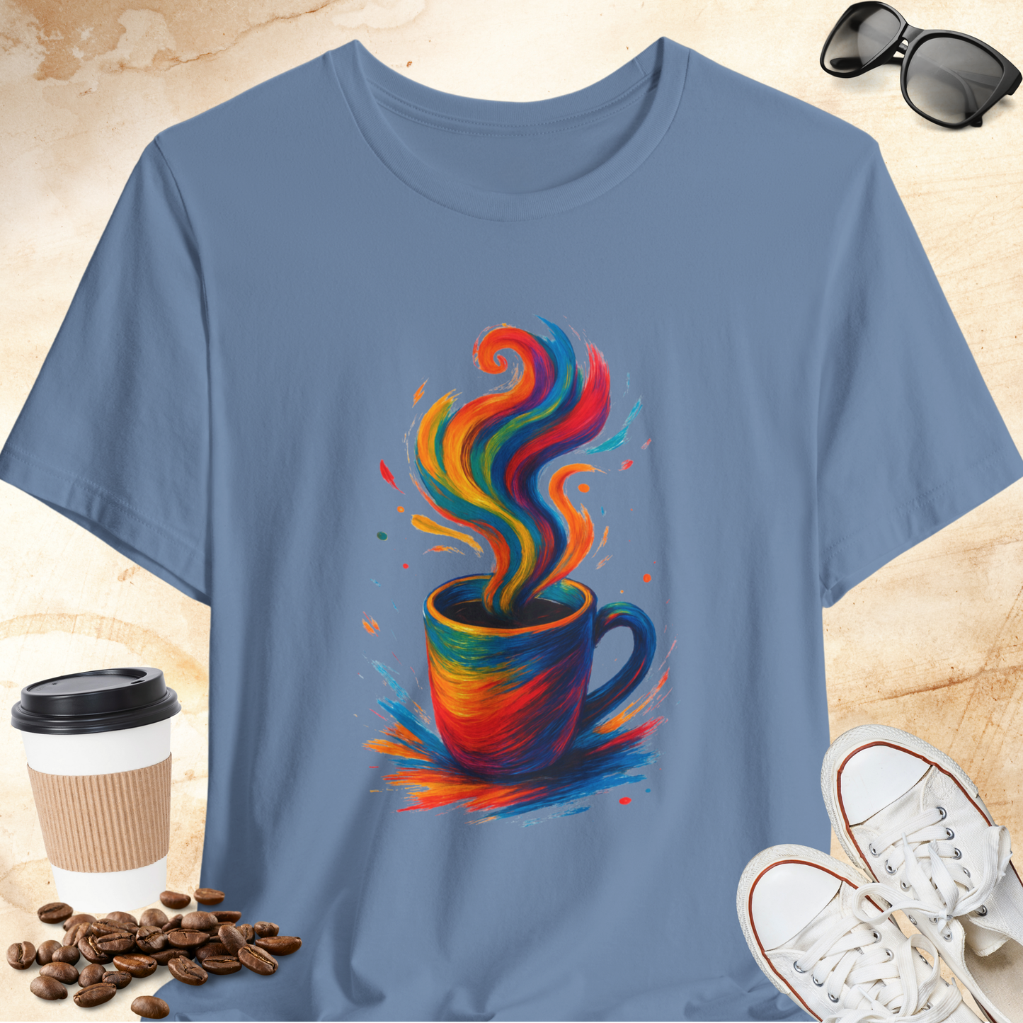 Colorful Swirl Coffee Mug