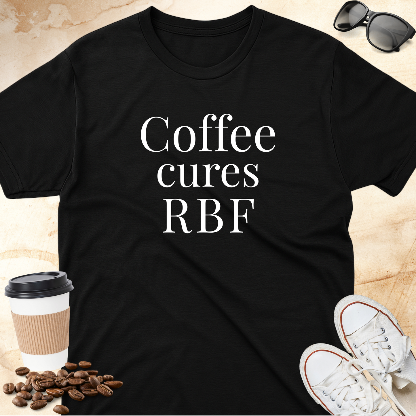 Coffee Cures RBF T-shirt