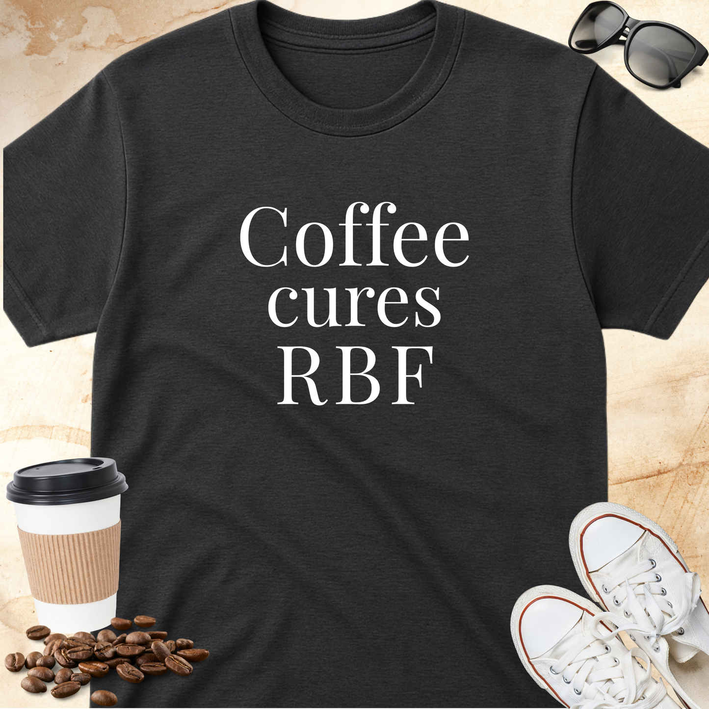 Coffee Cures RBF T-shirt