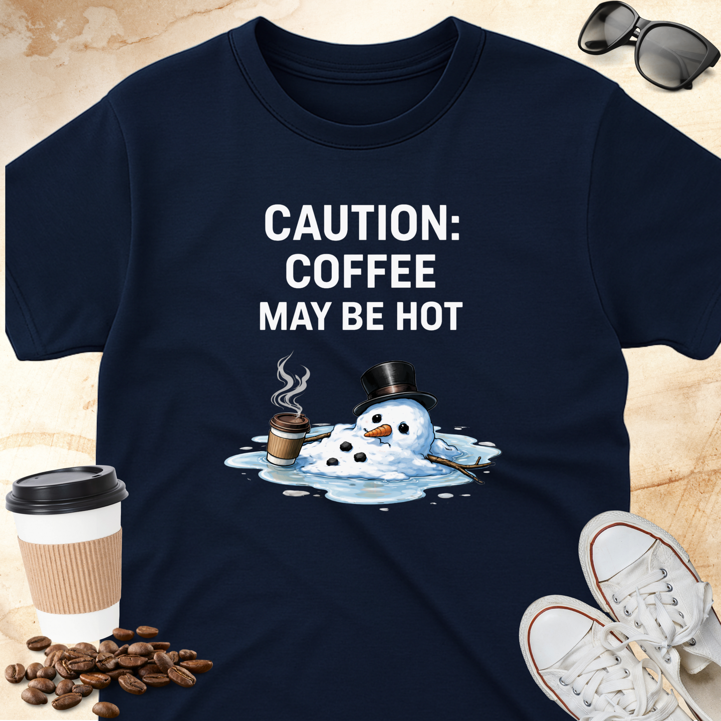 Caution Coffee Is Hot