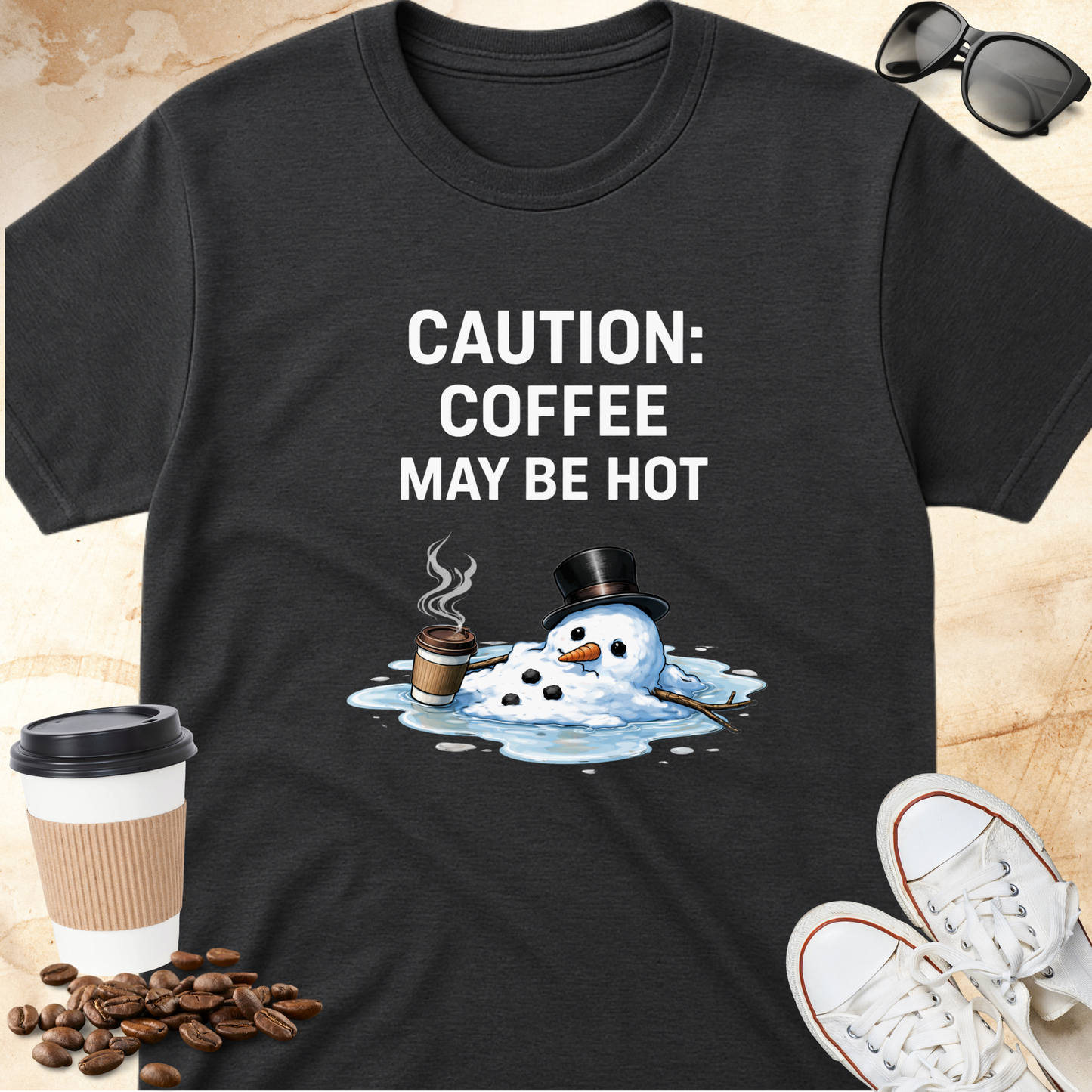 Caution Coffee Is Hot