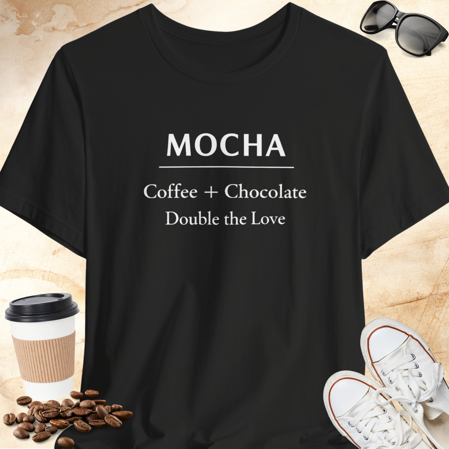 Mocha Coffee + Chocolate Double the Love