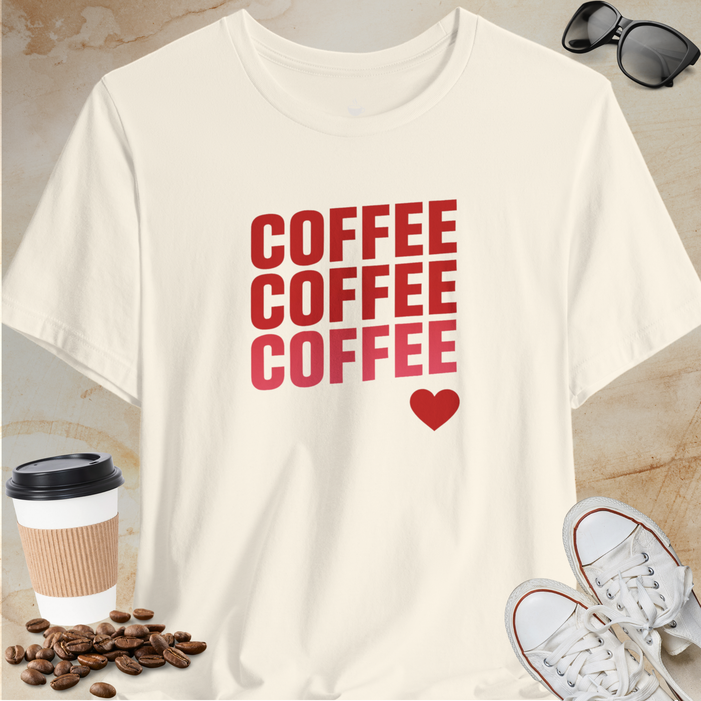 Coffee, Coffee, Coffee T-shirt