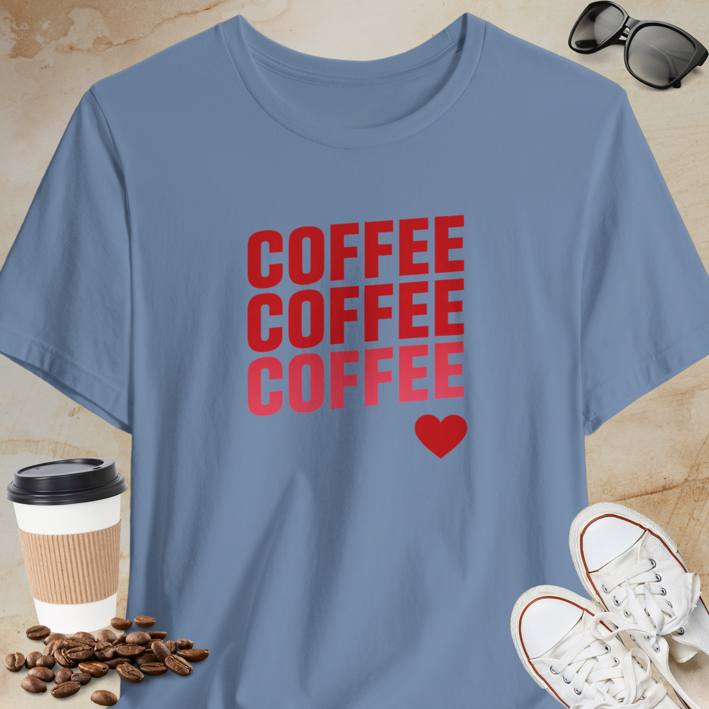Coffee, Coffee, Coffee T-shirt