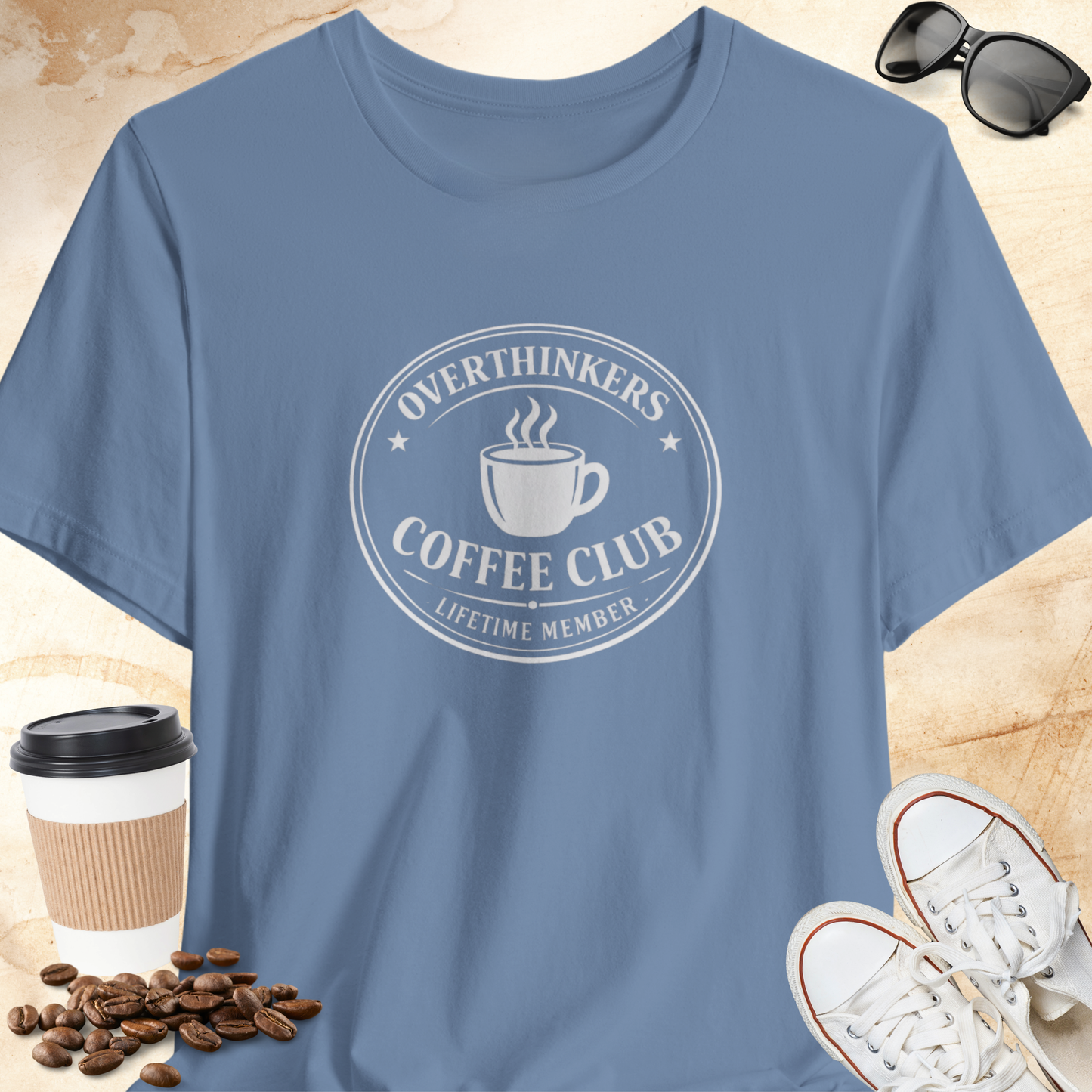 Over Thinkers Coffee Club T-shirt