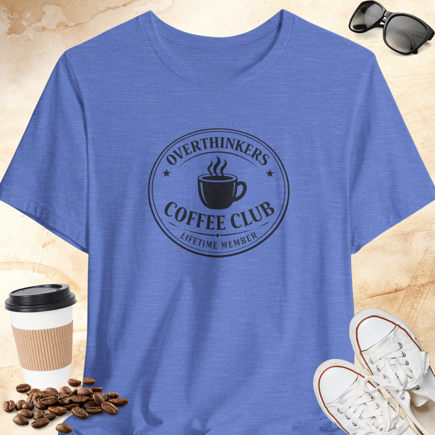 Over Thinkers Coffee Club T-shirt
