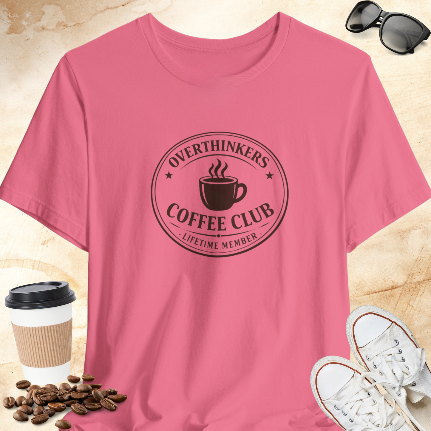 Over Thinkers Coffee Club T-shirt