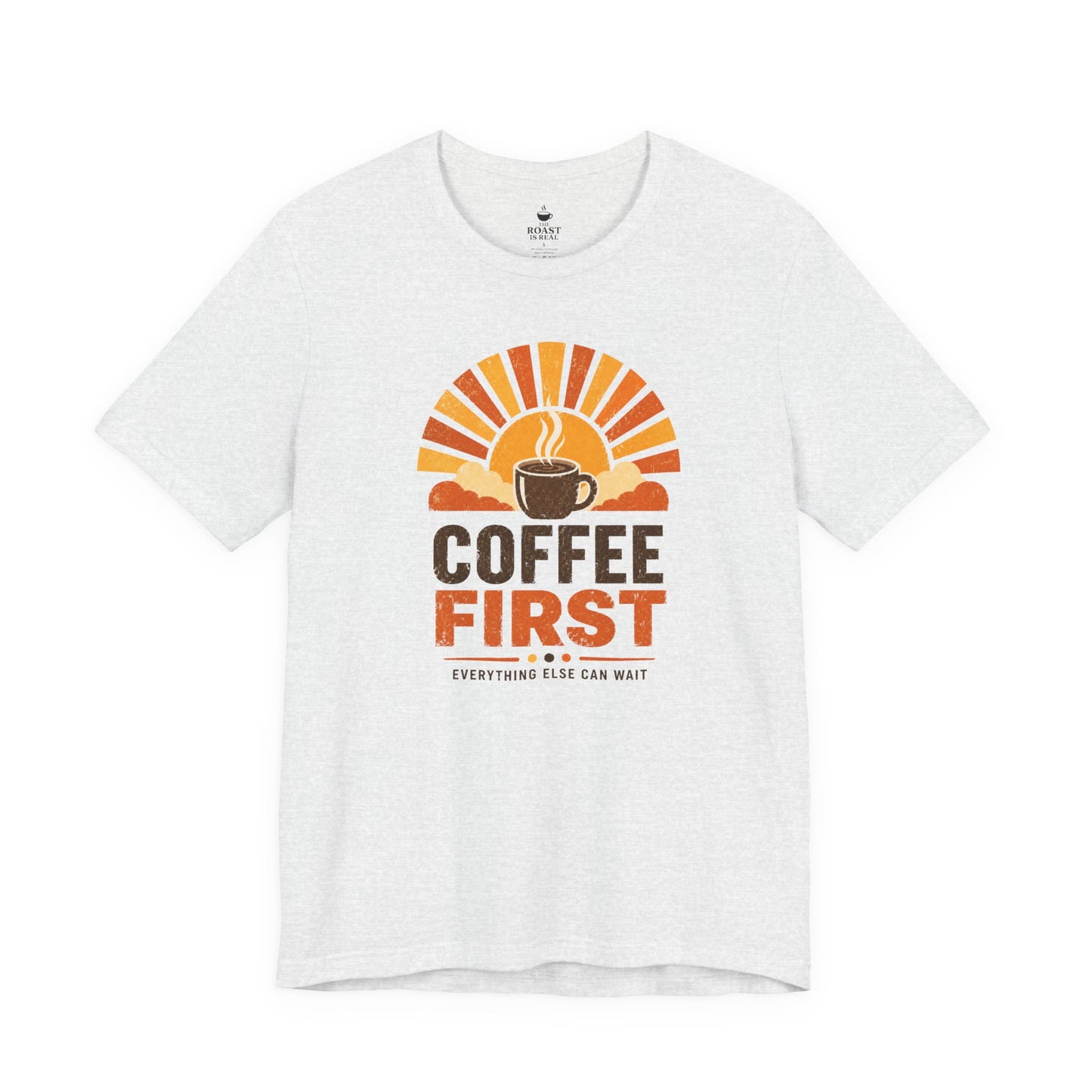Coffee First Orange T-shirt