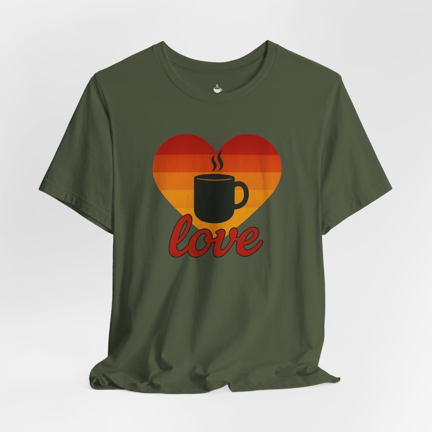Rainbow Heart with Coffee Mug