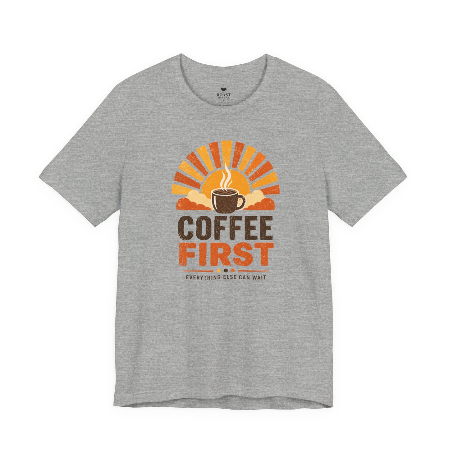 Coffee First Orange T-shirt