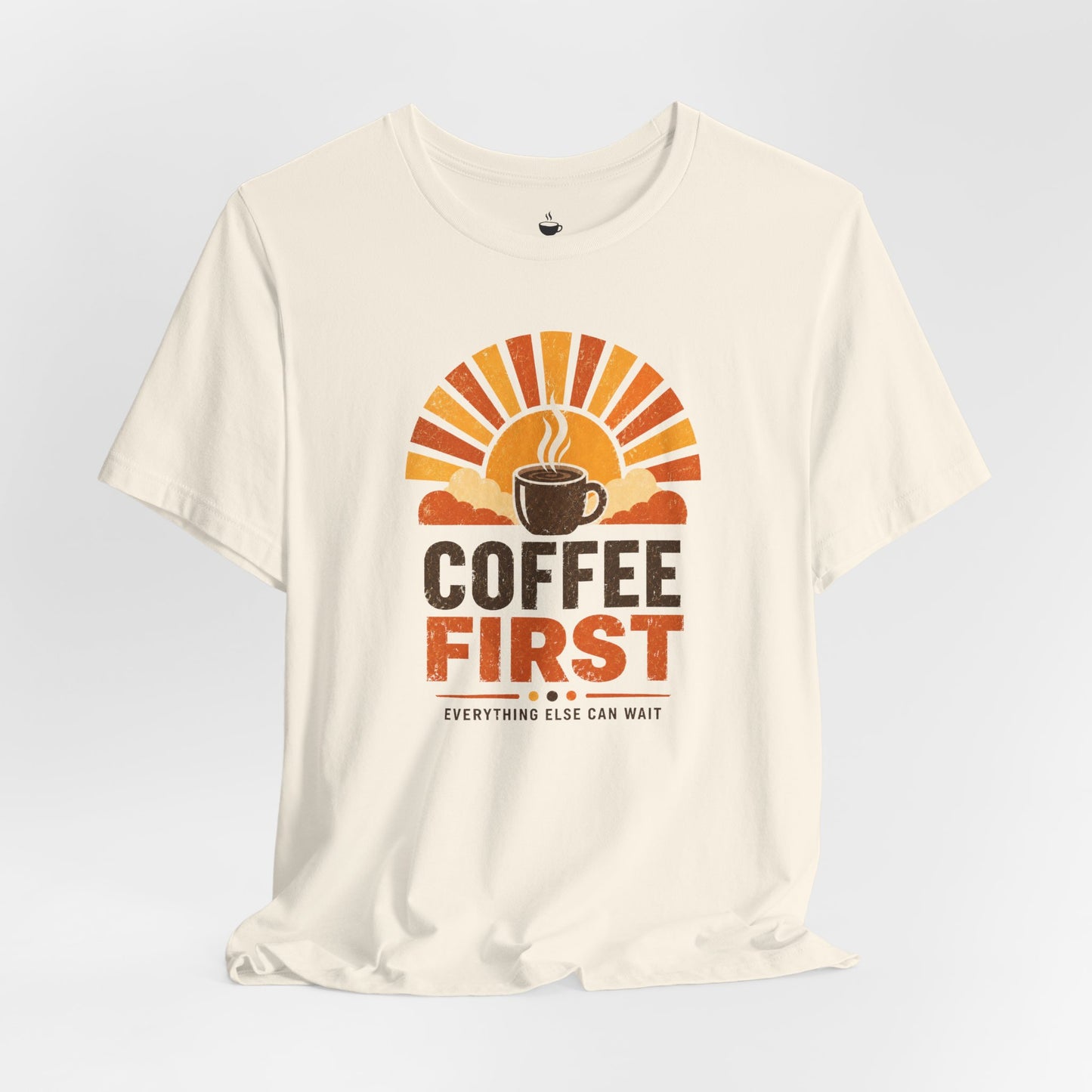 Coffee First Orange T-shirt