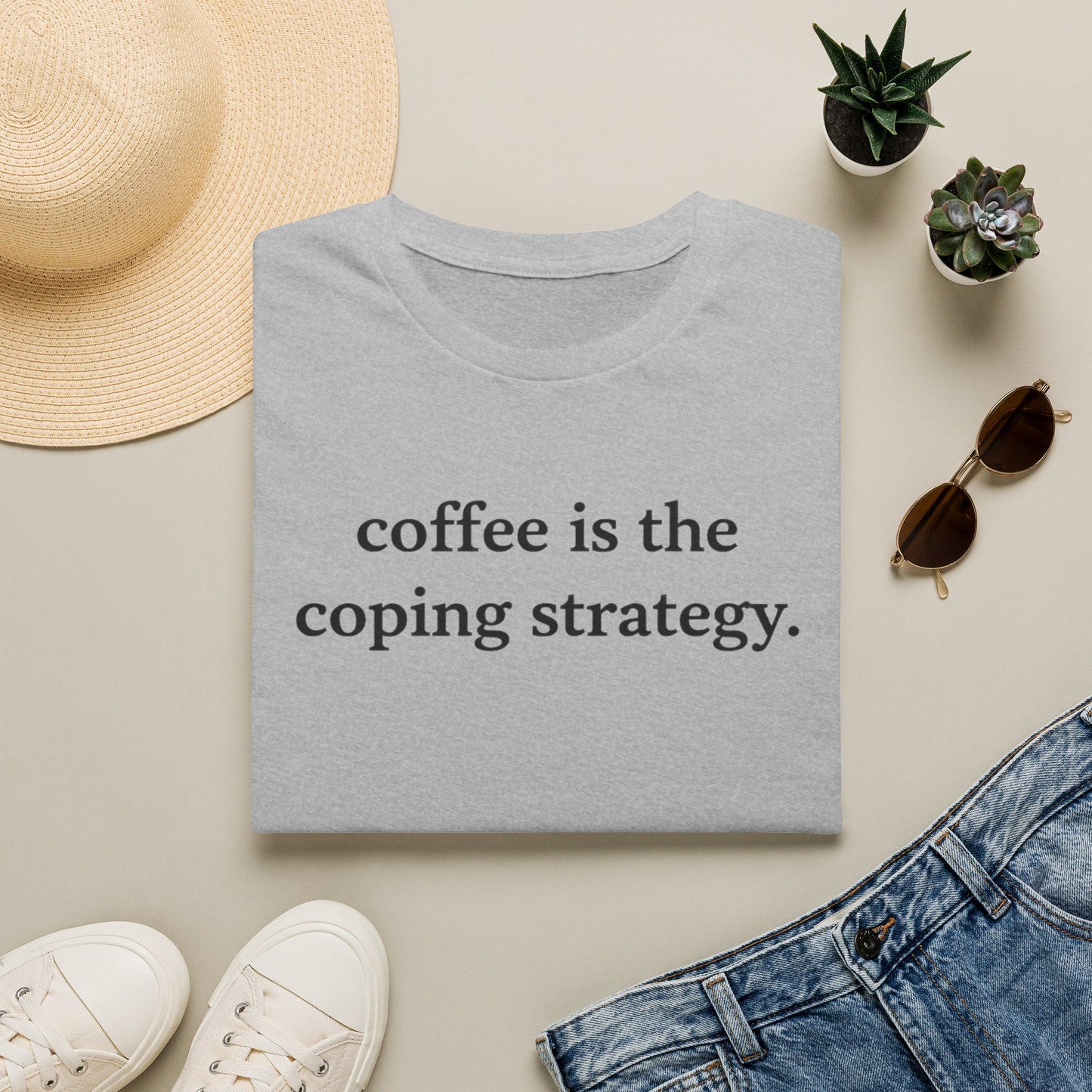 Coffee Is the Coping Strategy T shirt